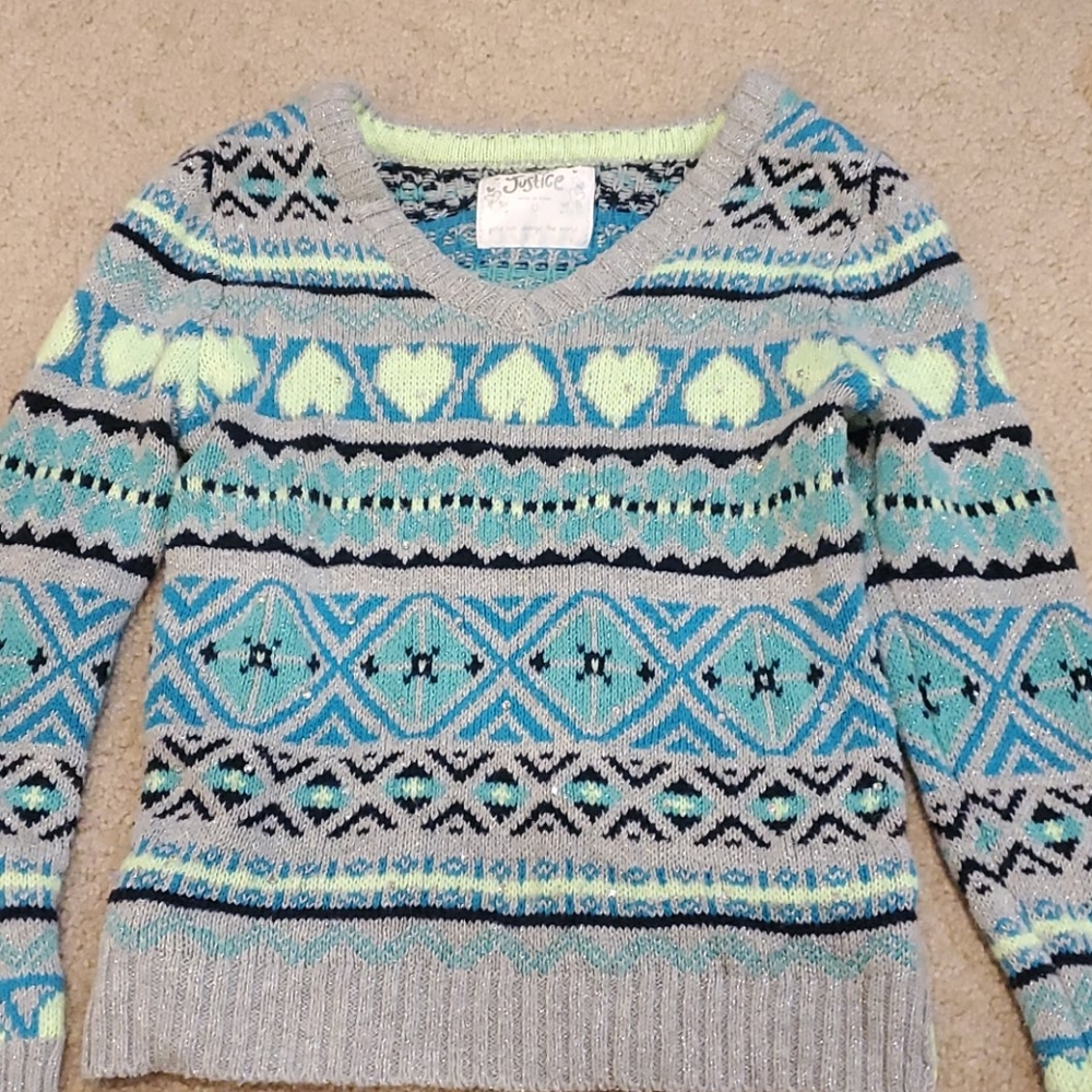 Justice sweater